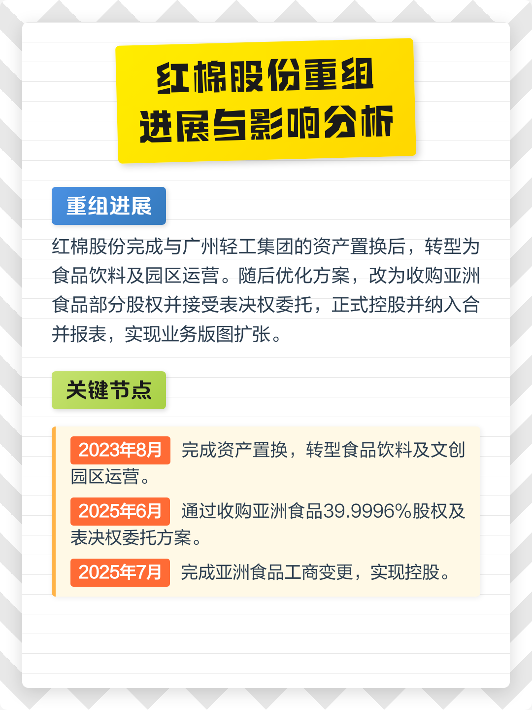 十堰市食品资产重组(食品资产重组案例)